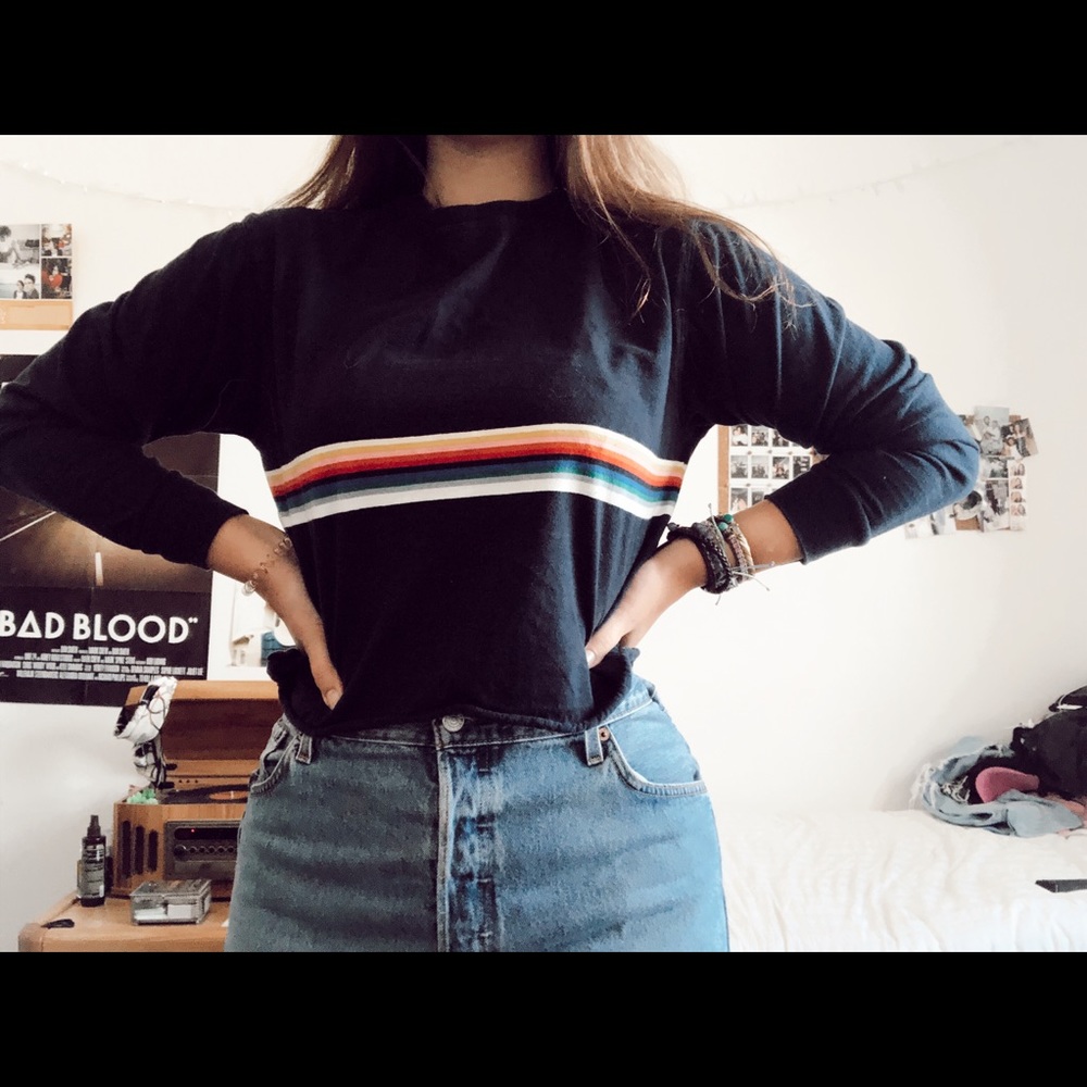 Navy blue long sleeve